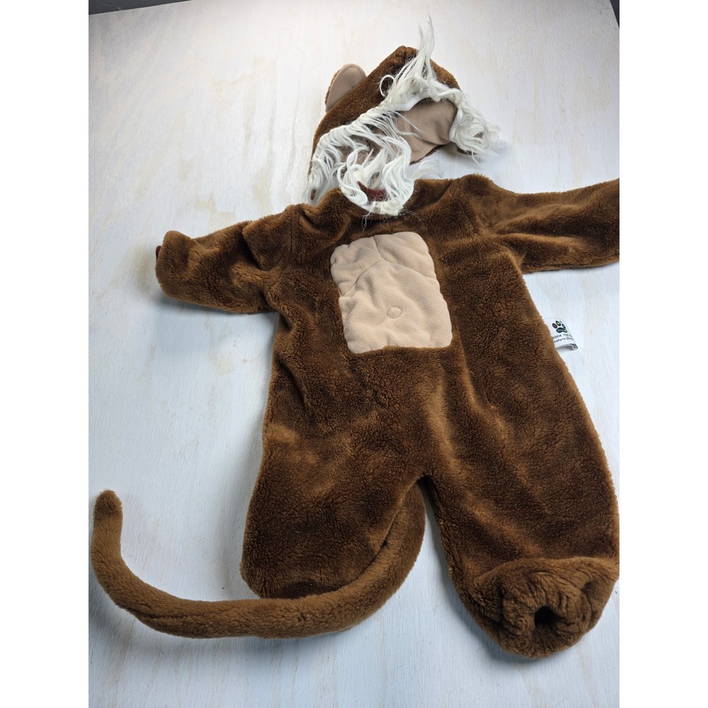 Tom Arma Signature Collection Baby Lion Costume Brown Faux Fur 6-12 Months